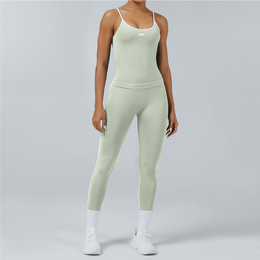 AURA LINE matcha top szett