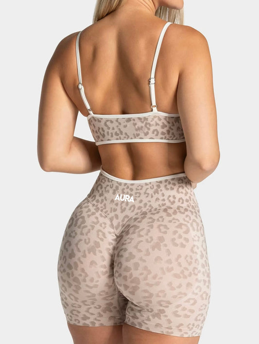 AURA LEOPARD bézs szett