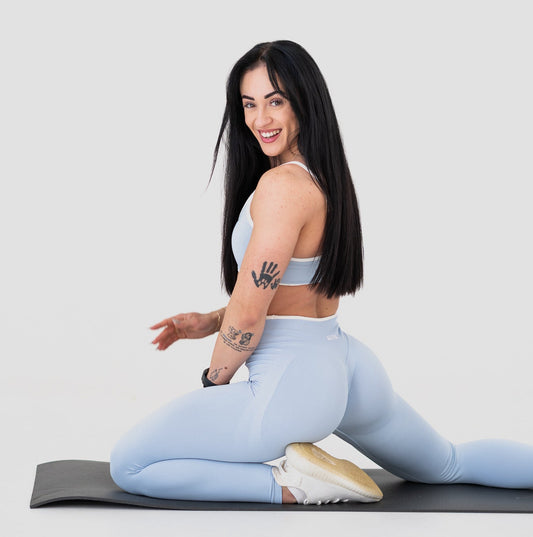 AURA LINE babakék szett